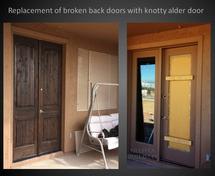 Alder Doors Replacing Broken French Doors