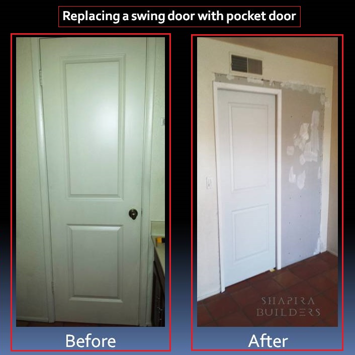 door Swinging pocket